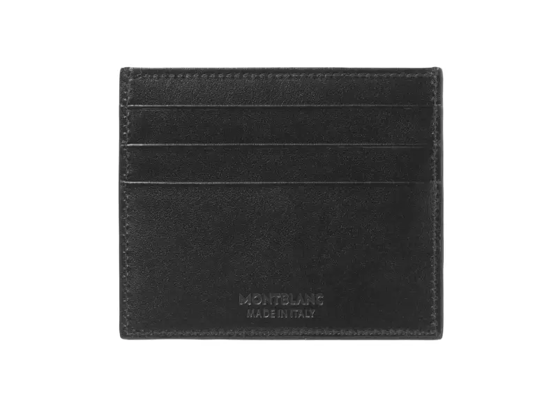 CARD HOLDER 6CC BLACK MEISTERSTUCK MONTBLANC 198324